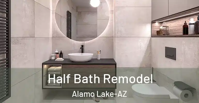 inner Bathroom imggen Half Bath Remodel Alamo Lake-AZ