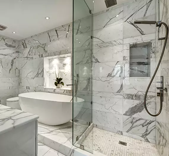 Why Choose Oakwood Custom Bathrooms for Tile Shower Remodel Services in Claypool, AZ?
